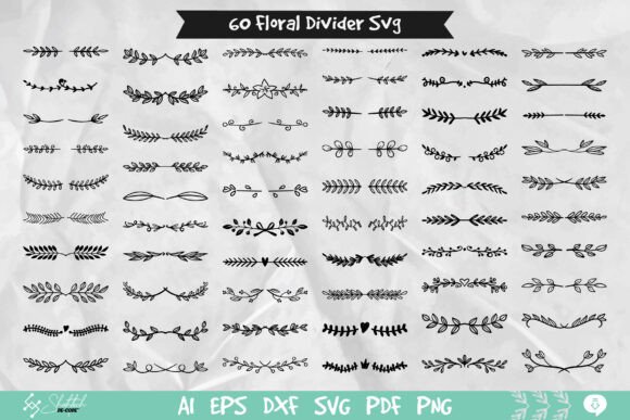 60 Floral Divider Svg Review