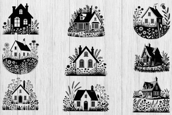Floral House Svg Bundle Review